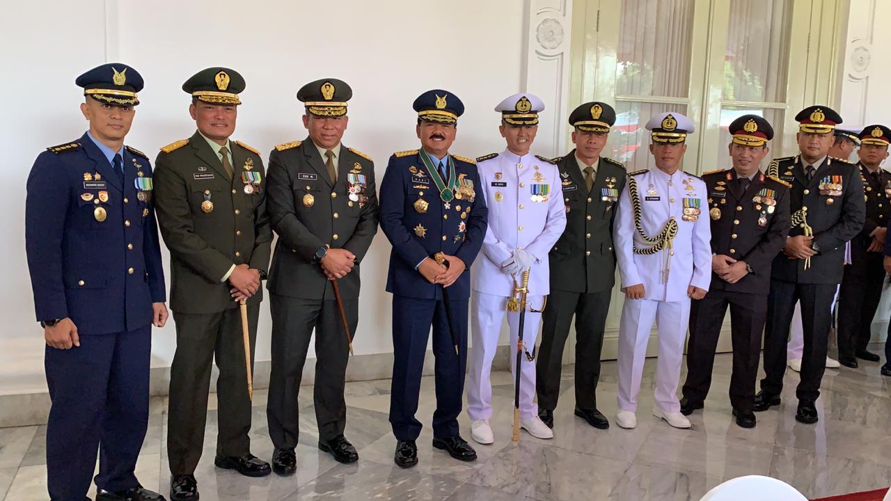 Panglima TNI Hadiri Upacara Peringatan HUT Ke-74 RI Di Istana Merdeka ...